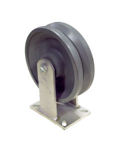 Caster, V-Groove 10"x3"