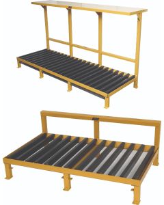 BHS Hardwood Battery Stations are an ideal battery storage solution for Gantry Cranes and other overhead extraction applications. 
