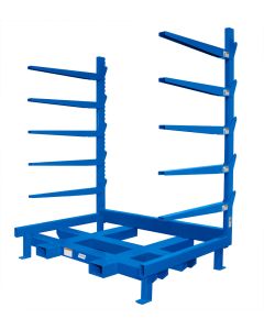 Cantilever Racks from BHS are configurable solutions for storing bars, pipes, conduit, and other lengthy materials.