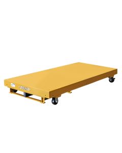 Flat Deck Carts allow users to transport bulk quantities of materials quickly and safely, without the risk of injury. Model FDC-4272 pictured.