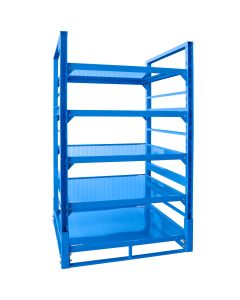 The Modular Material Rack is a reliable and customizable storage solution that adapts to your requirements. 