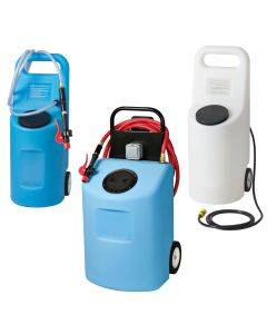 Battery Water Carts make the essential task of watering forklift batteries more manageable by providing a mobile source of water.