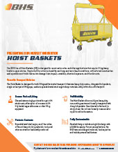 Download product literature on BHS Material Handling Cages