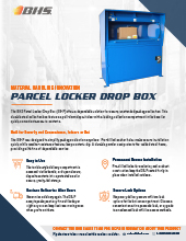 Download product literature for BHS Parcel Locker Drop Box