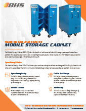 Download product literature on BHS Mobile Storage Cabinets