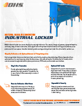 Download product literature on BHS Industrial Lockers